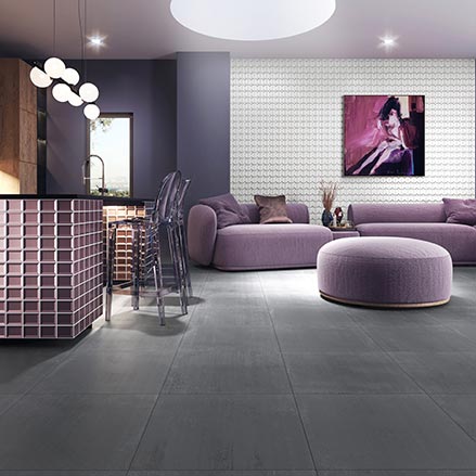 Marazzi's Illusionist concrete-look tile