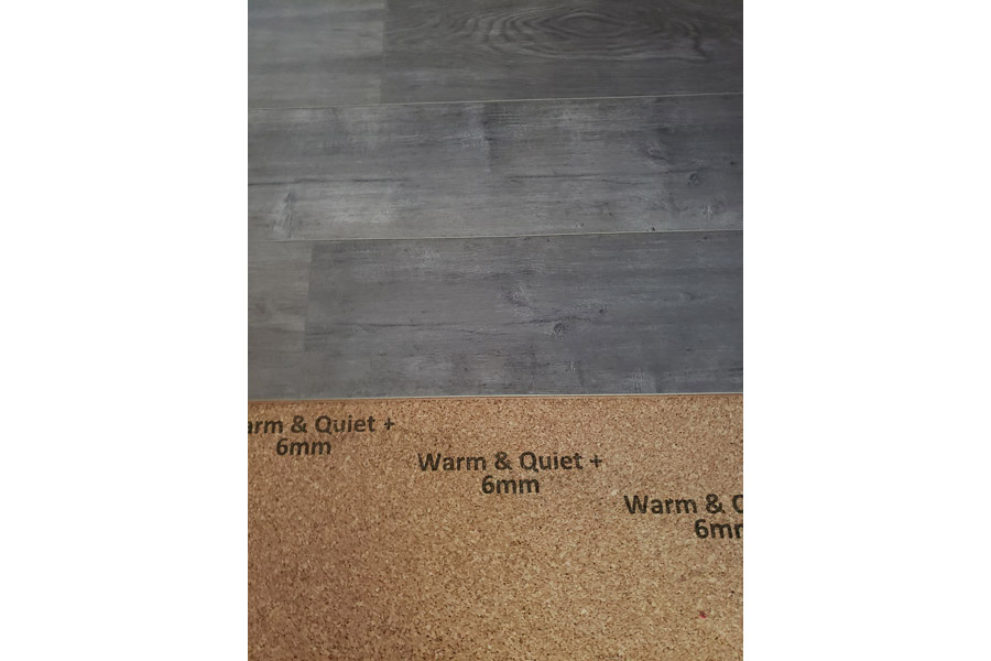 WECU’s Warm & Quiet cork underlayment