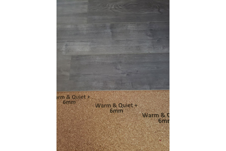 WECU’s Warm & Quiet cork underlayment