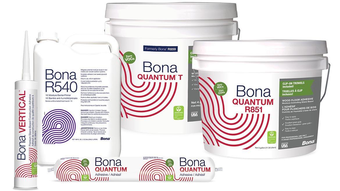 Bona adhesives line
