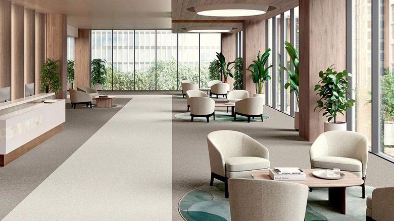 Shaw Contract’s PVC-free, bio-based resilient flooring