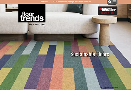 Floor Trends September 2023 eMagazine cover