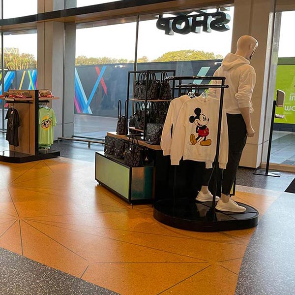 Installation Awards Commercial Toppings & Overlays Winner: Epcot—Project G—Communicore Flooring