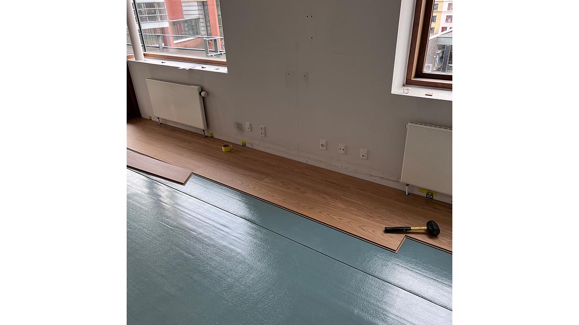 Installation Awards Commercial Hardwood/Laminate Winner: Charlottehaven in Copenhagen, Denmark