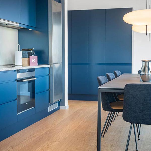 Installation Awards Commercial Hardwood/Laminate Winner: Charlottehaven in Copenhagen, Denmark