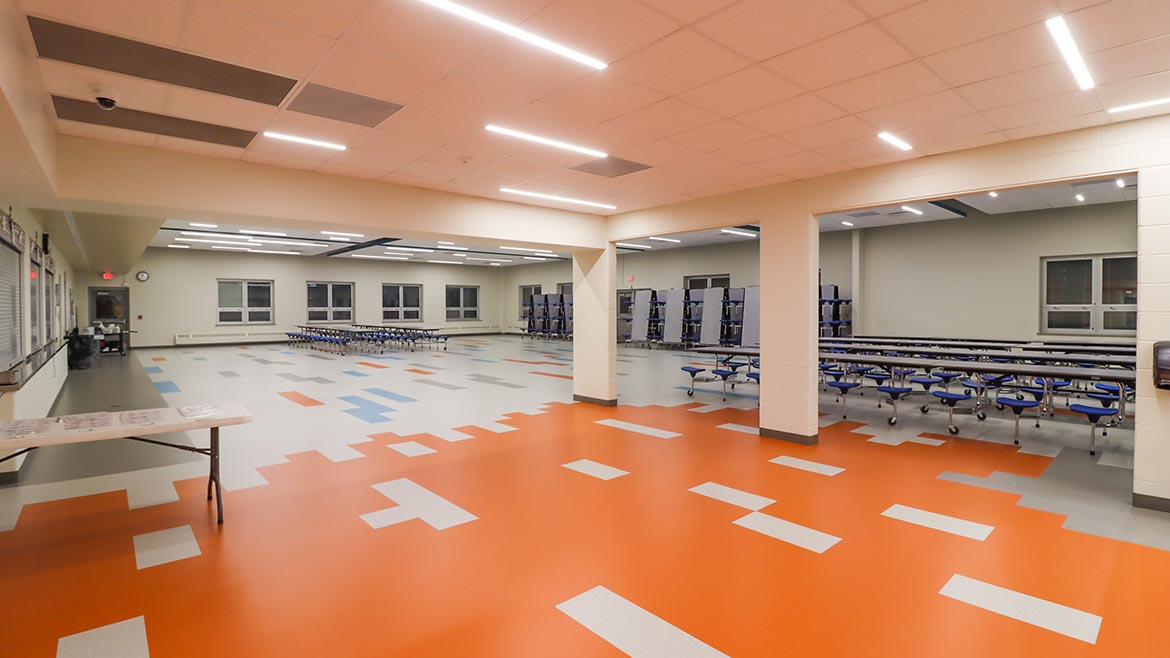 Installation Awards Commercial Resilient Winner: Wrightstown Elementary School
