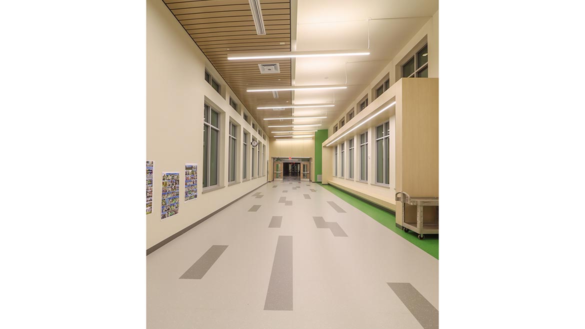 Installation Awards Commercial Resilient Winner: Wrightstown Elementary School