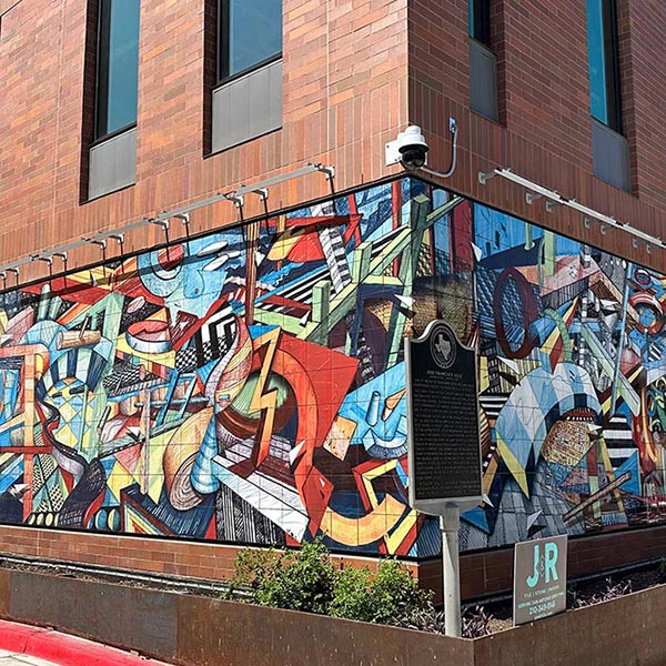 Installation Awards Commercial Tile & Stone winner: UTSA Mural