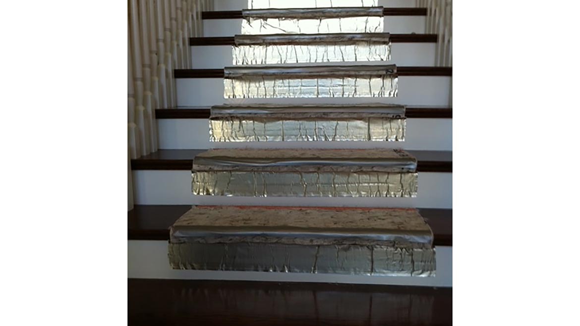 Installation Awards Residential Carpet Winner: Custom Grand Staircase