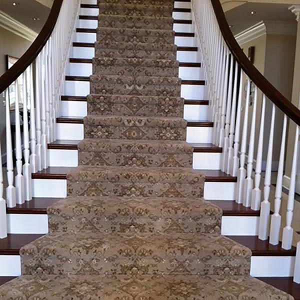 Installation Awards Residential Carpet Winner: Custom Grand Staircase