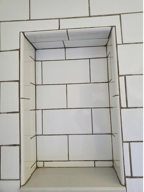 shower niche