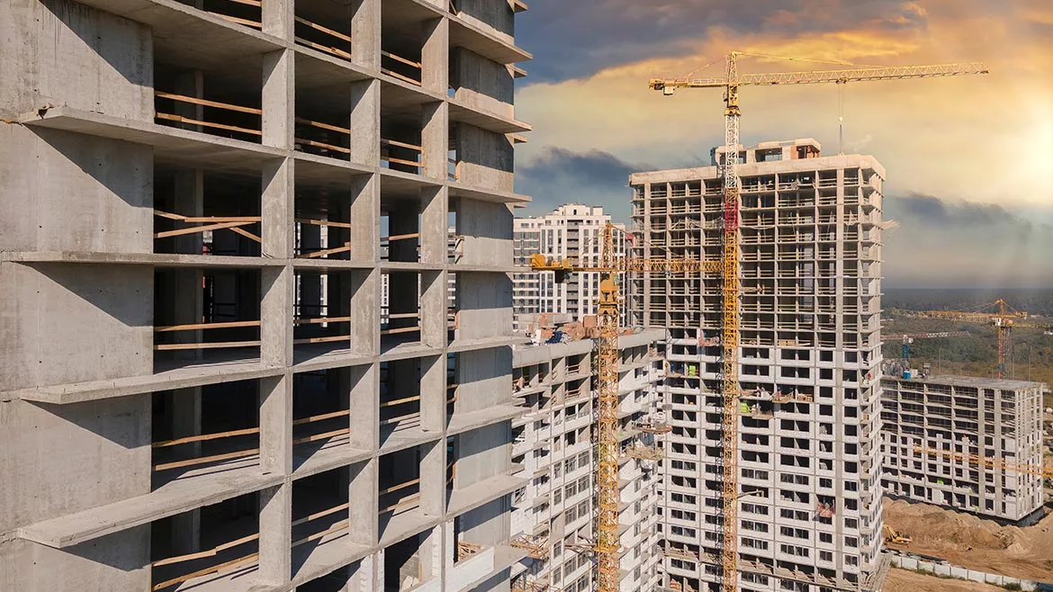 commercial high-rise construction