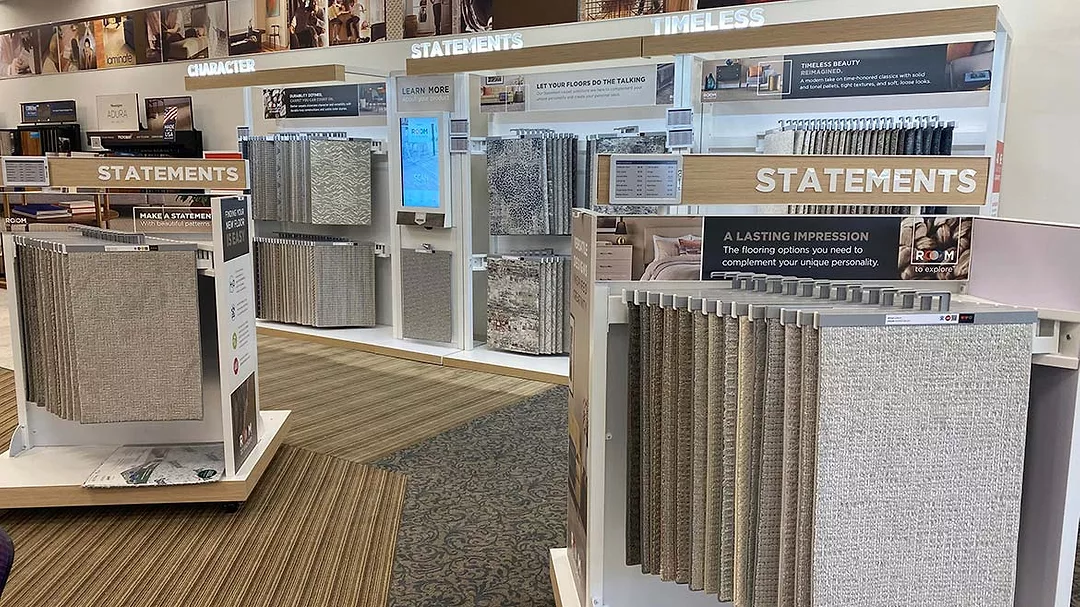 carpet display