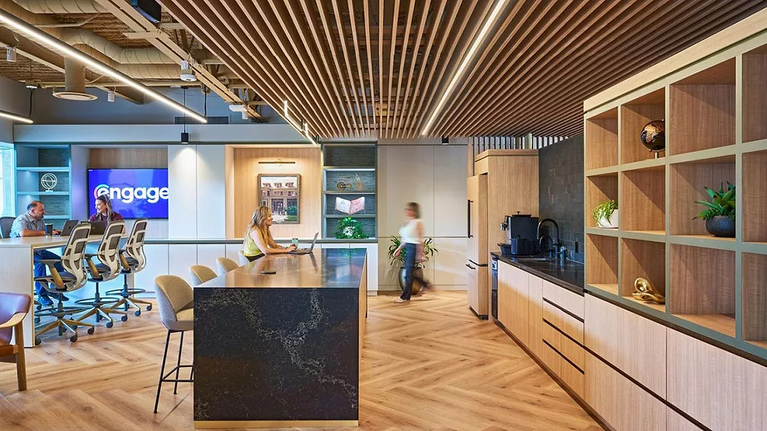 BNP Media office kitchen