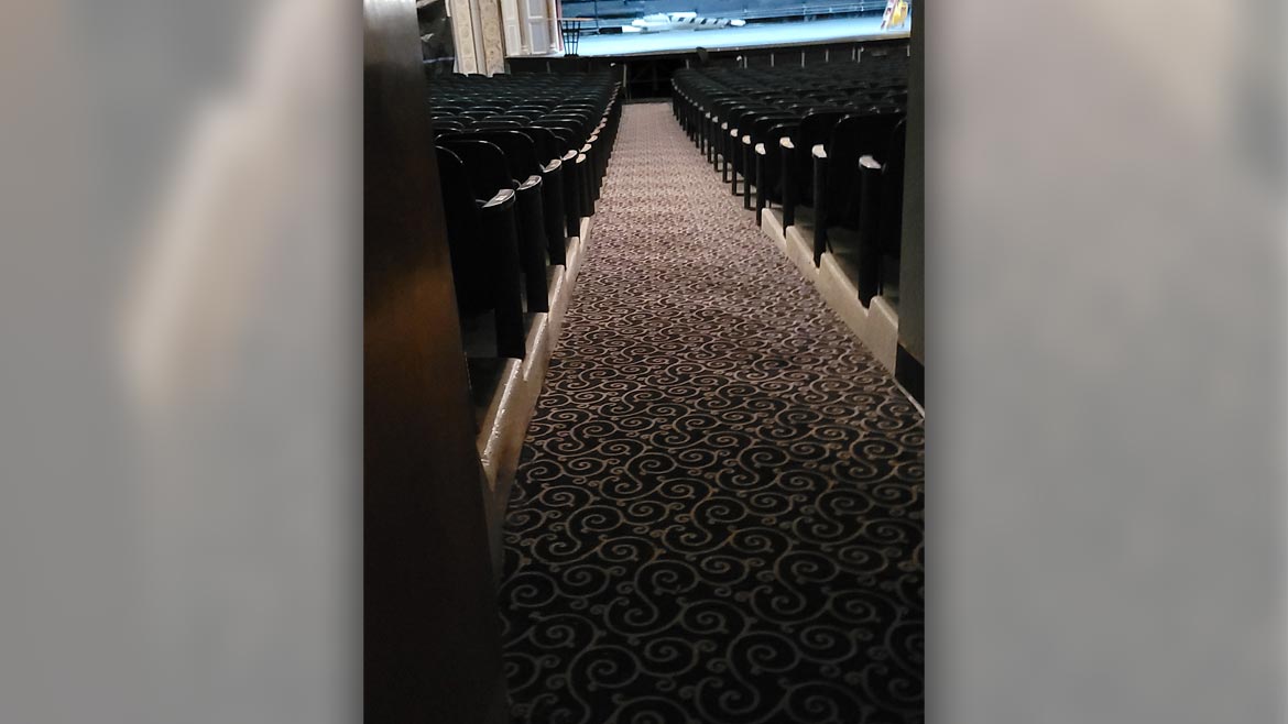 Installation Awards Commercial Carpet winner: Bardavon Theater