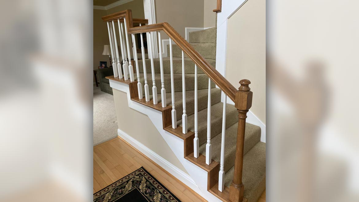 Installation Awards Residential Hardwood & Laminate winner: stairs and flooring