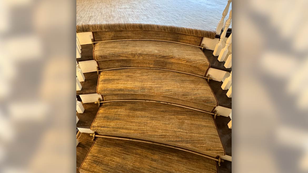 Installation Awards Residential Carpet winner: Grand Staircase