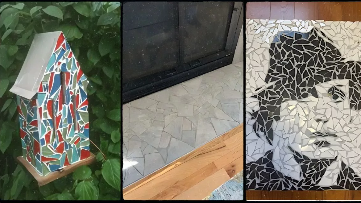 recycled tile mosaics
