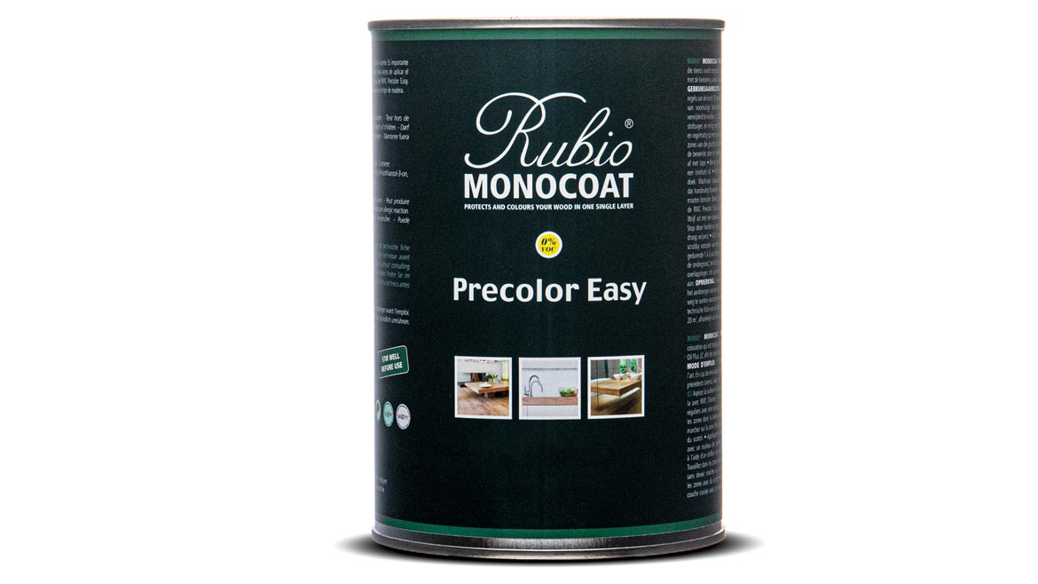Rubio Monocoat’s Precolor Easy wood stain and pretreatment