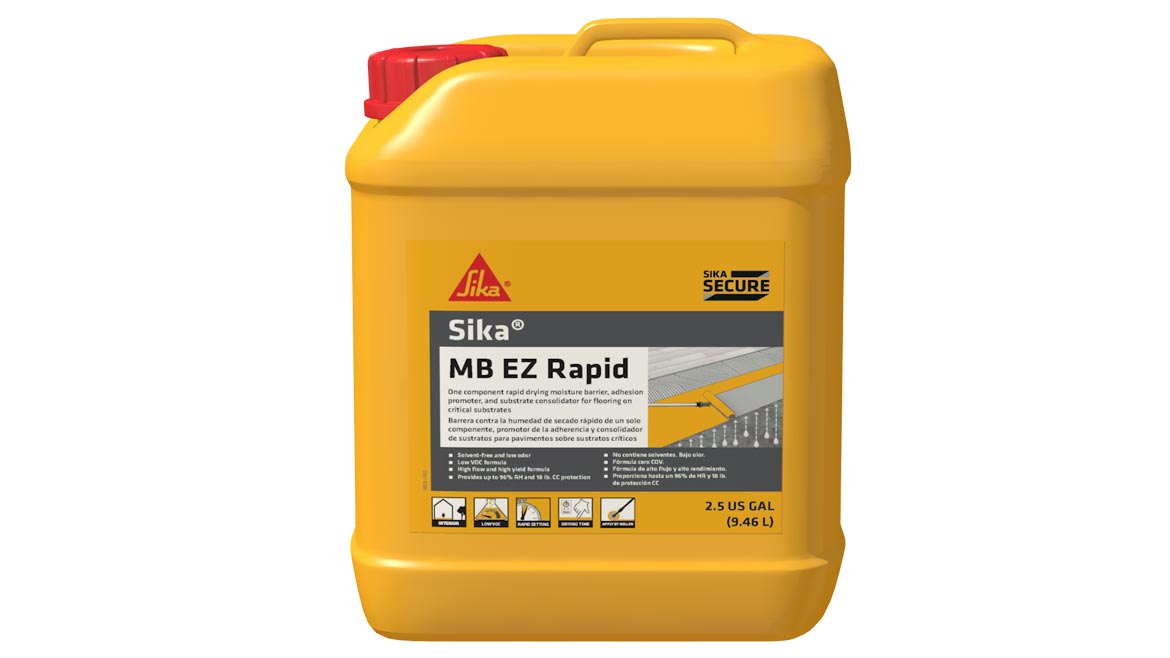 Sika MB EZ Rapid moisture barrier