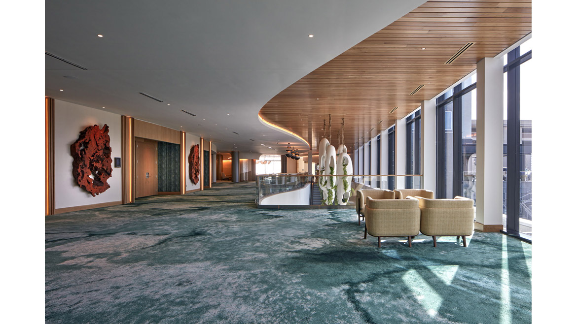 Installation Awards Commercial Carpet winner: The Westin Atlanta Gwinnett at Gas South Arena