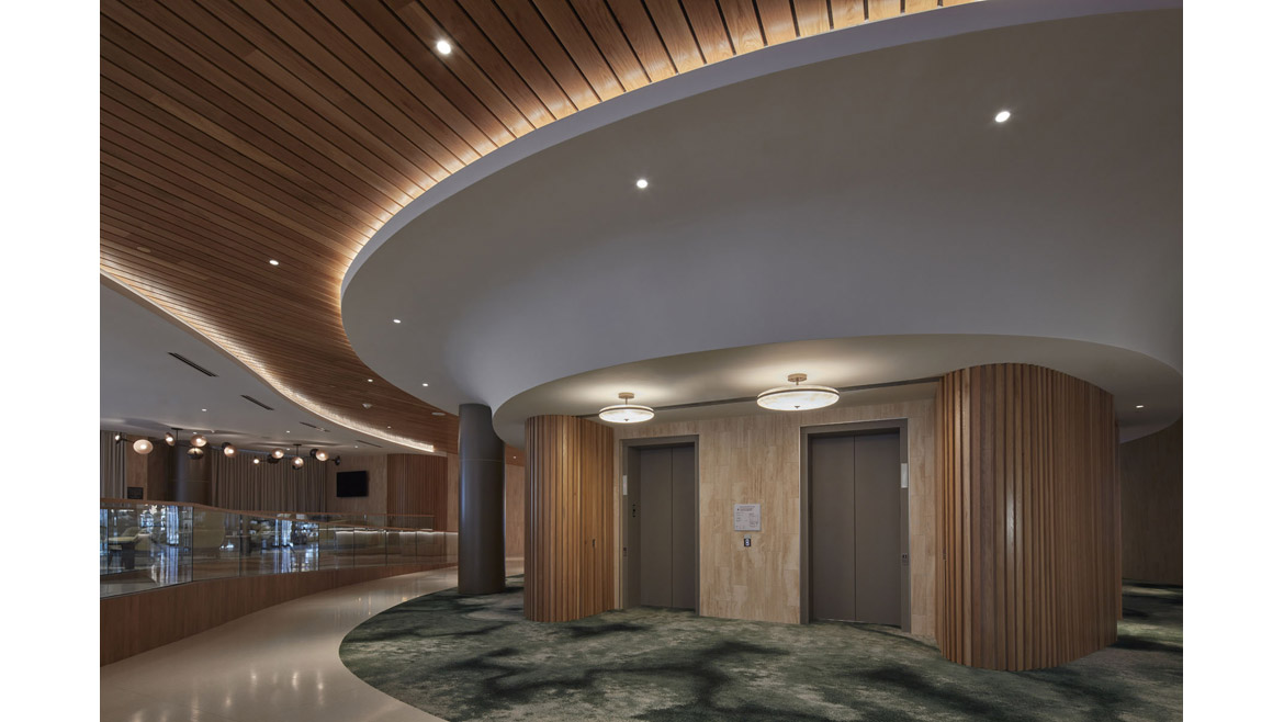 Installation Awards Commercial Carpet winner: The Westin Atlanta Gwinnett at Gas South Arena