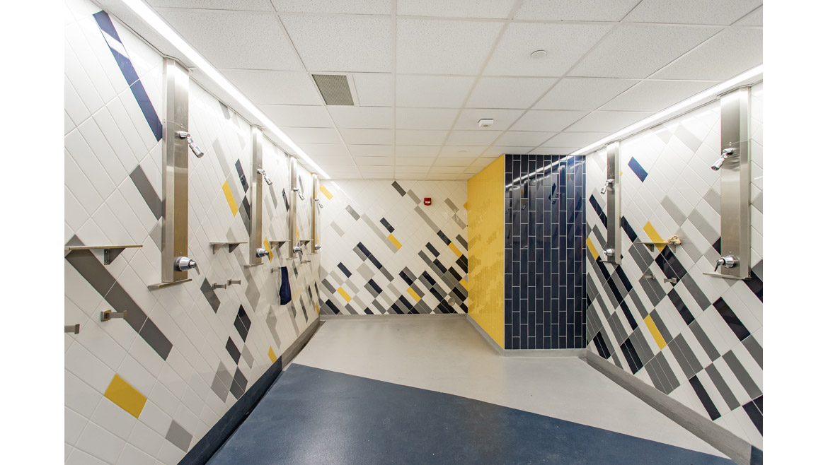 Installation Awards Commercial Tile & Stone winner: UTC Football Facility