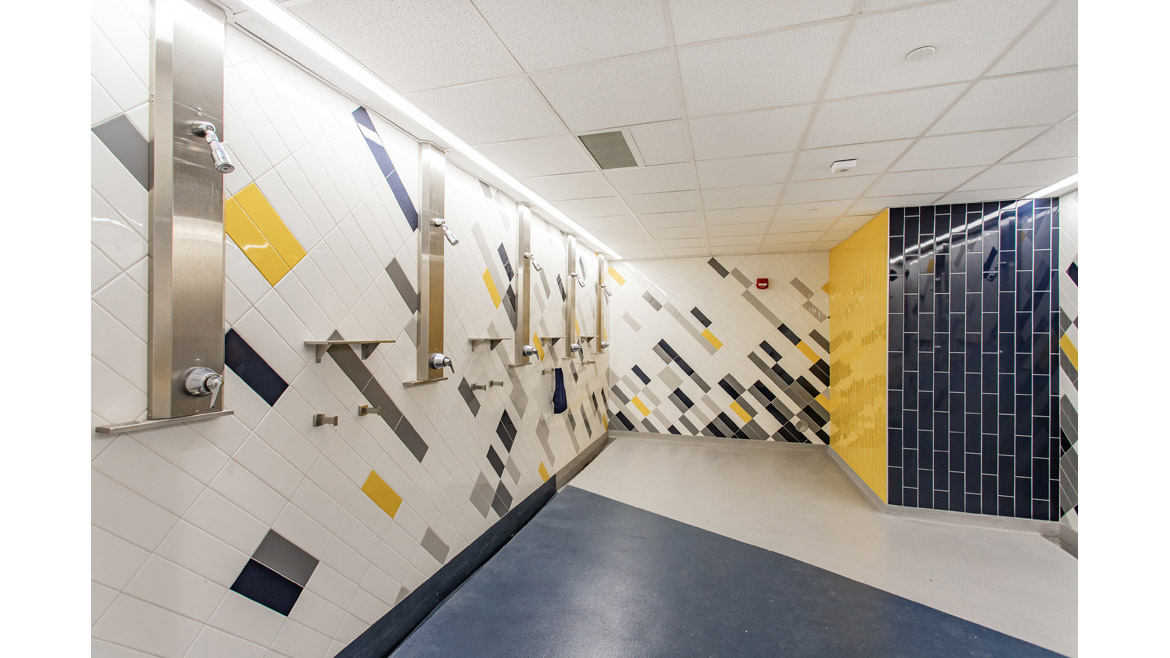 Installation Awards Commercial Tile & Stone winner: UTC Football Facility