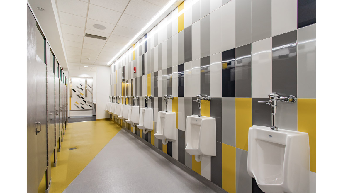 Installation Awards Commercial Tile & Stone winner: UTC Football Facility