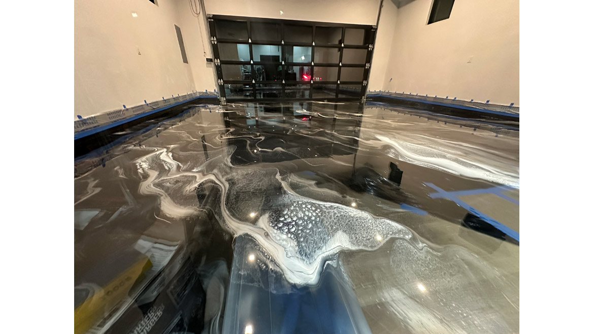 Installation Awards Specialty Flooring winner: Metallic Epoxy