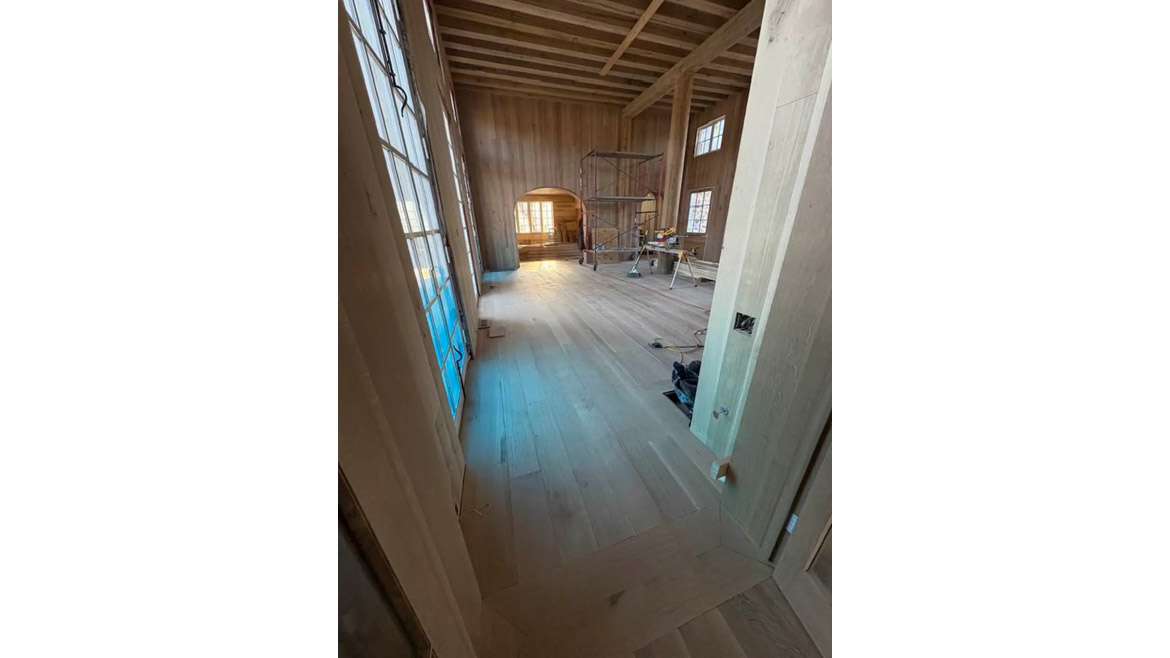 Installation Awards Residential Hardwood & Laminate winner: Law Family Lake House