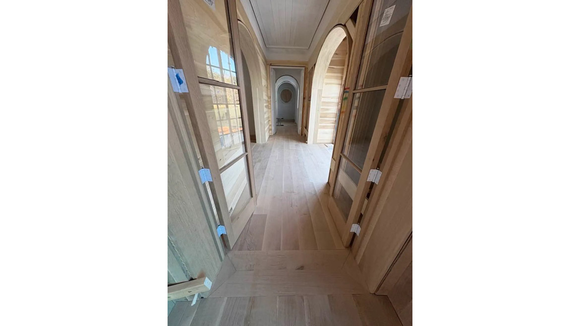 Installation Awards Residential Hardwood & Laminate winner: Law Family Lake House