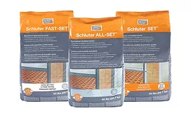 Schluter-thin-set-mortar