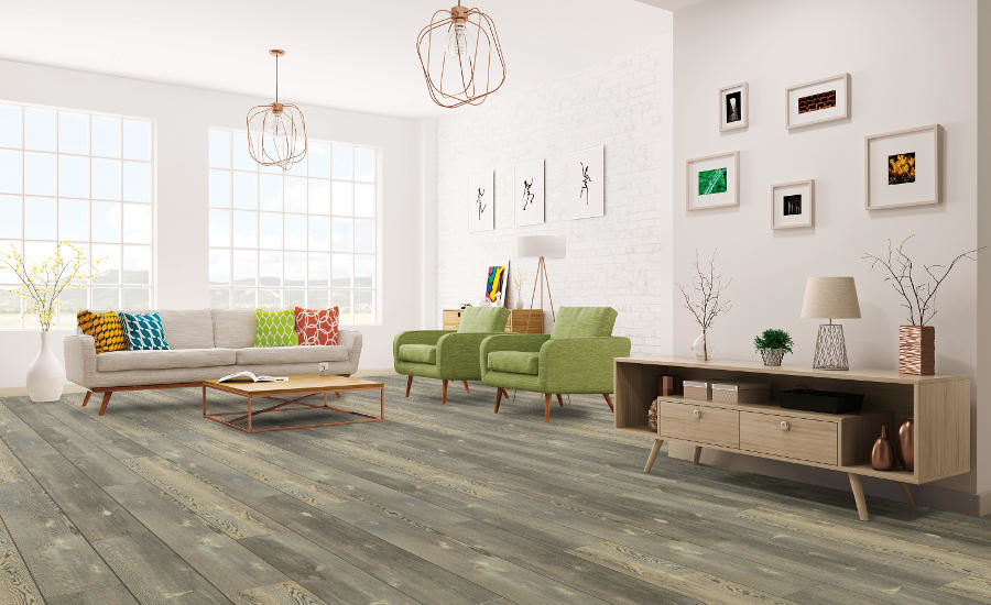 Shaw Floors Introduces New Floorte, Shaw Floors Luxury Vinyl Plank Installation