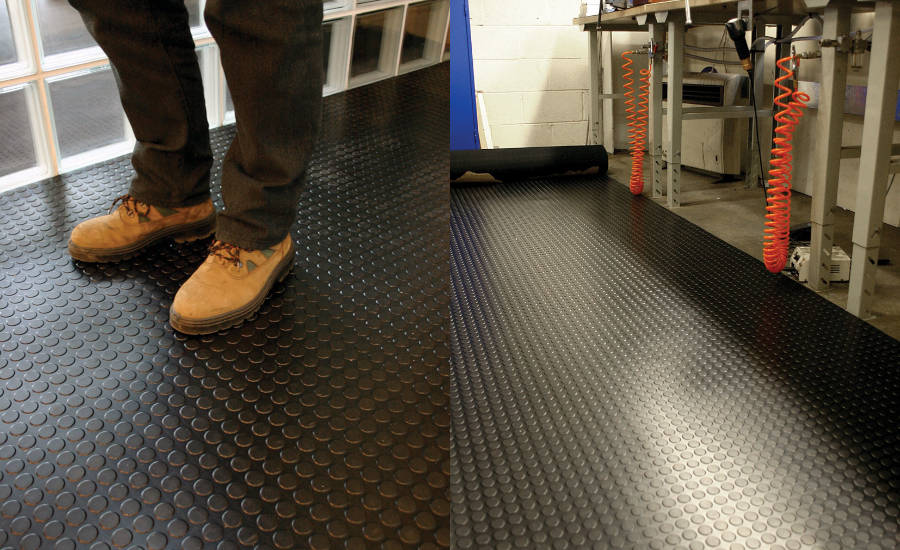 Studded Rubber Flooring Added to the Range of Products from First Mats, 2019-09-05
