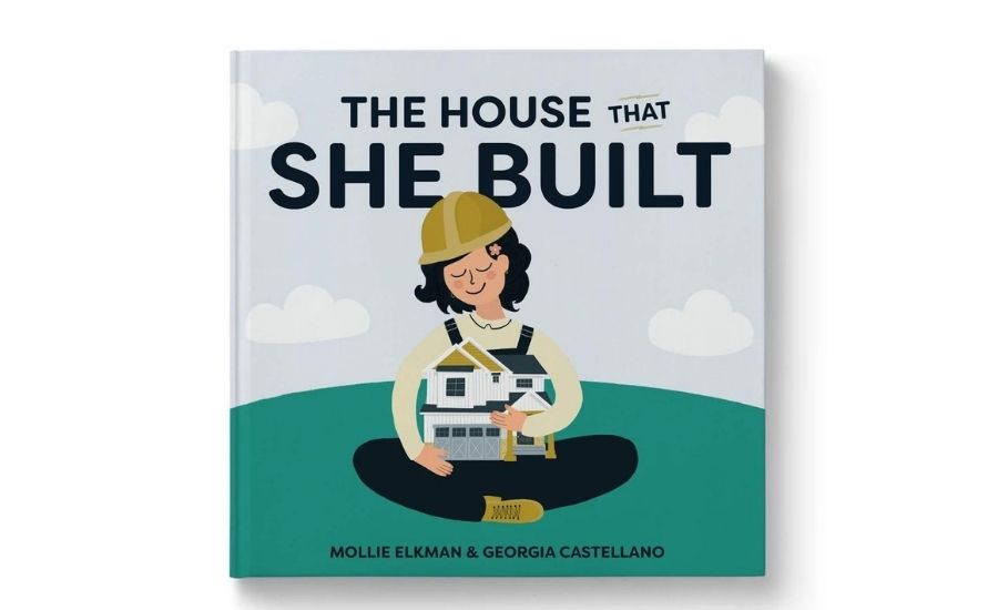 Cover image of The House That She Built Book