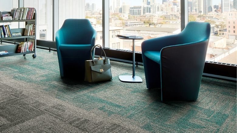 Transitions Accents Added To Interface S Open Air Carpet Tile Collection 2021 12 16 Floor Trends Installation