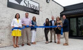 Shaw Living Lab Ribbon Cutting.