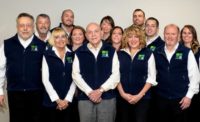 The team at NRF Distributors, a family-owned floor covering products distributor based in Augusta, Maine.