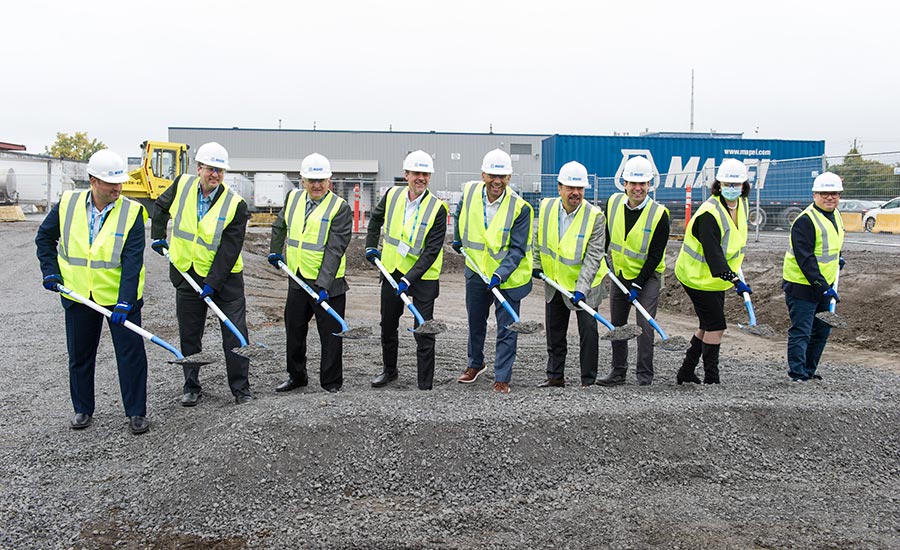 Mapei Breaks Ground on Quebec Expansion