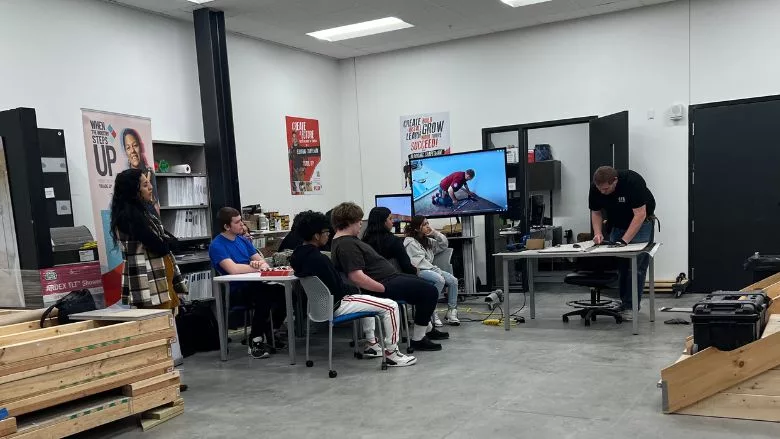 FCEF at GNTC for dual enrollment meeting with TDA