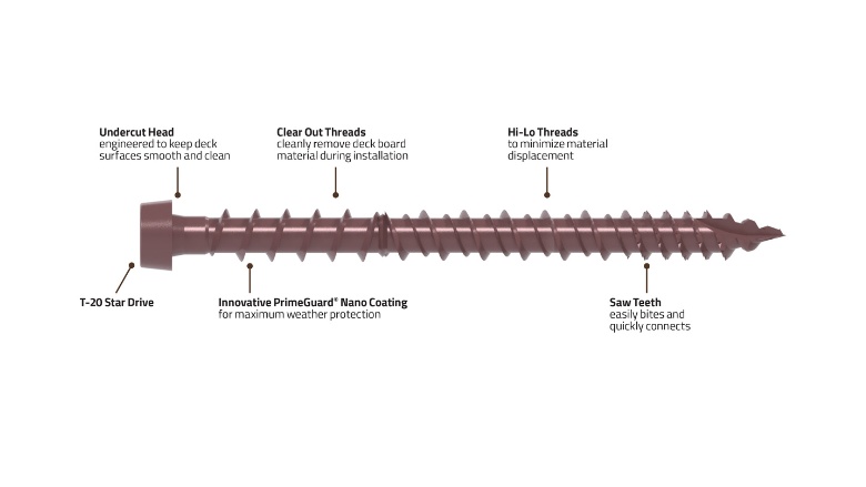 Grip-Rite DeckForce Screws