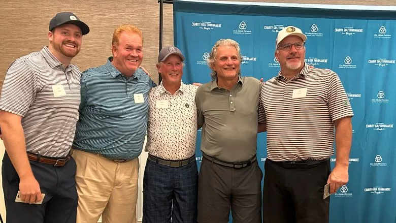 Alan Greenberg Charity Golf Tournament 2023 CCA First Place Team