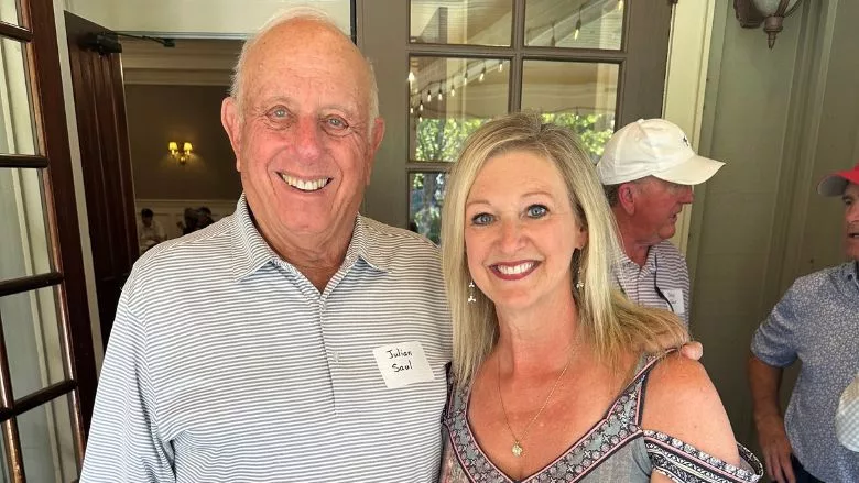 Julian Saul and Ann McDermott Shaw Industries.jpg