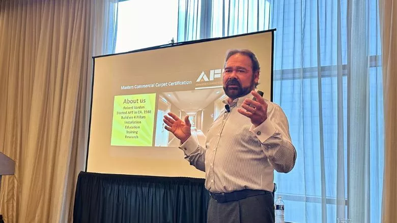 Robert Varden at the Starnet 2024 Fall Shareholders Meeting