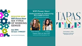 WIFI Power Hour July and August 2024