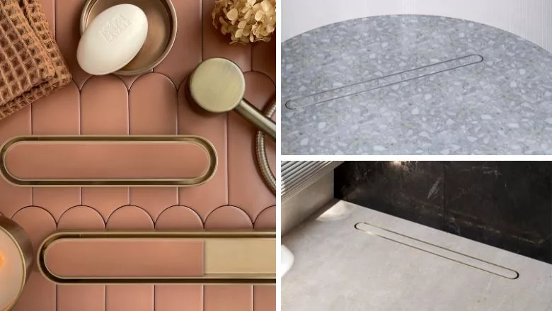 Infinity Drain Disco Rectangle Tile Insert Drain