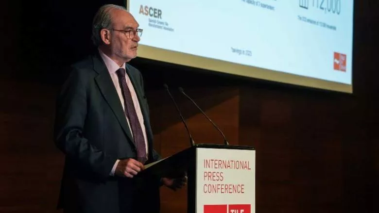 ASCER President Vicente Nomdedeu Lluesma