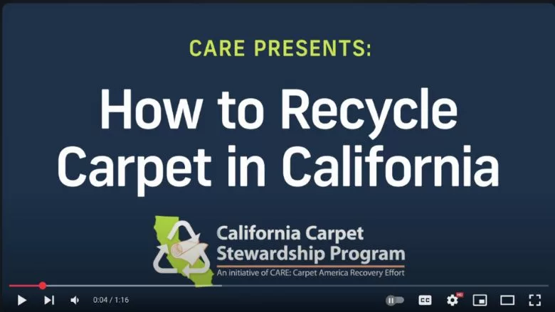 CARE how to recycle in California screen shot