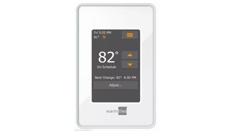 Emerson Warm Tiles ESW ColorTouch wireless thermostats